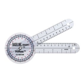 Baseline HiRes Goniometer 8  Plastic 360 Degree