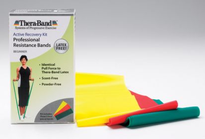 Thera-Band 5' Combo Pack- Light  Latex-Free