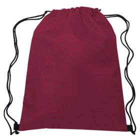 Drawstring Bag  Maroon