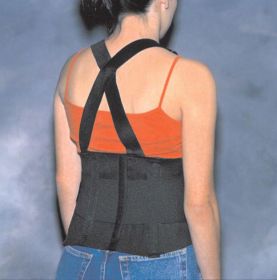 Back Support Industrial W/ Suspenders X-Lrg 45-49