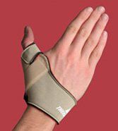 Flexible Thumb Splint  Left Small  Beige  5.5 -6.25É