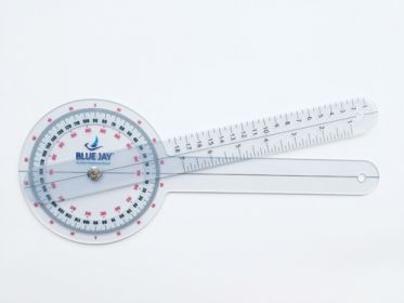 Take A Range Check Plastic 12  Goniometer 360 Deg