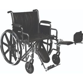 Wheelchair 22   Removable Desk Length Arms Elevating Legrests