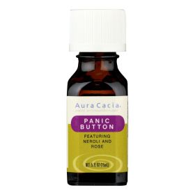 Aura Cacia - Essential Solutions Oil Panic Button - 0.5 Fl Oz