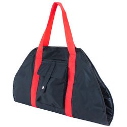 Black Yoga Mat Cargo Carrier with Adjustable Straps