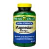 Spring Valley Extra Strength Magnesium Tablets Dietary Supplement;  400 mg;  250 Count