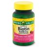 Spring Valley Fast-Dissolve Biotin Dietary Supplement;  10; 000 mcg;  60 Count