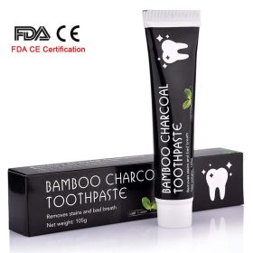 Bamboo Natural Activated Charcoal Teeth Whitening Toothpaste Oral Hygiene Dental FDA CE Certification