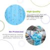 Disposable Isolation Gowns 45". Pack of 25 Blue Disposable Gowns X-Large. Ppe Gown; CPE Medical Gowns with Long Sleeves; Apron-Style Neck. Surgical Go