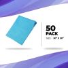 Sterilization Wrap 30" x 30". Pack of 50 Blue Autoclave Film for Protection Medical; Lab Instruments; Equipment. Non-sterile Single Layer Cellulose fo