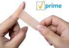 Dukal Adhesive Strips. Case of 1200 Clear Adhesive Bandages for Wound Protection. Sterile Bandages with Non-Adherent pad. Single use. Thin; Breathable