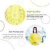 Disposable Isolation Gowns 45". Pack of 10 Yellow Disposable Gowns X-Large. Ppe Gown; CPE Medical Gowns with Long Sleeves; Apron-Style Neck. Surgical