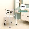 Aluminum Alloy Rehabilitation Auxiliary Walking Foldable Standard Walker