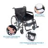 Rehabilitation Auxiliary Equipment Travel Lightweight Wheelchair