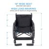 Rehabilitation Auxiliary Equipment Travel Lightweight Wheelchair