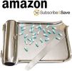 Dukal Stainless Steel Pill Counting Tray with Spatula 8.46 x 5.90 x 1.37. Case of 10 Seamless Flat Trays. Medical Instrument Tray. Ideal for Count Med