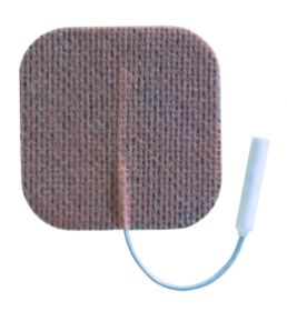 Electrodes First Choice(3165F) 2  Square  Foam  Pigtail Pk/4