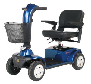 CompanionTM II 4-Wheel Elec Scooter  Arctic Blue Full-Size