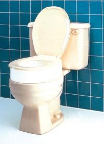 Raised Toilet Seat Elongated by Carex