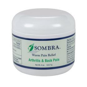 Sombra® Warm Pain Relief Arthritis & Back Pain 4 oz Jar