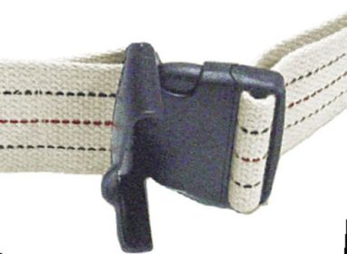 Gait Belt w/ Safety Release 2  x 48  Striped (#80515)