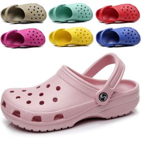 Adult Classic Clogs; Clogs for women and men; Cool slippers (colour: Star-Mint Green)