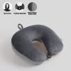 U Shaped Memory Foam Neck Pillows Soft Slow Rebound Space Travel Pillow Massage Sleeping Airplane Pillow Neck Cervical Bedding