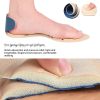 4D Cushioned Shoe Insoles Memory Foam Insoles Breathable Anti-slip Insole for Feet Pad Inserts Heel Post Back for Women High Heel Shoe Accessories