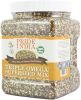 Pride Of India - Triple Omega Superseed Mix - Protein, Fiber, Calcium, Iron, Omega-3, Omega-6, Thiamin Rich Superfood w/Chia Flax & Sesame Seeds,