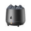 1Pc Flaming Mountain Aromatherapy Machine Humidifier Home Large Fog Volume 400mL Creative Aromatherapy Machine Ultrasonic Simulated Volcano Humidifier