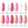 Limegirl 15ml Poly Nail Gel Glitter Building Nail Gel For Manicure Nail Art Design Luminous Poly nails gels Extension Nail Gel For Nail