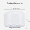 1pc 500ML/17.6OZ Air Humidifier; Aroma Diffuser; Aromatherapy Machine; Remote Control Aromatherapy Machine; Home Essential Oil Diffuser